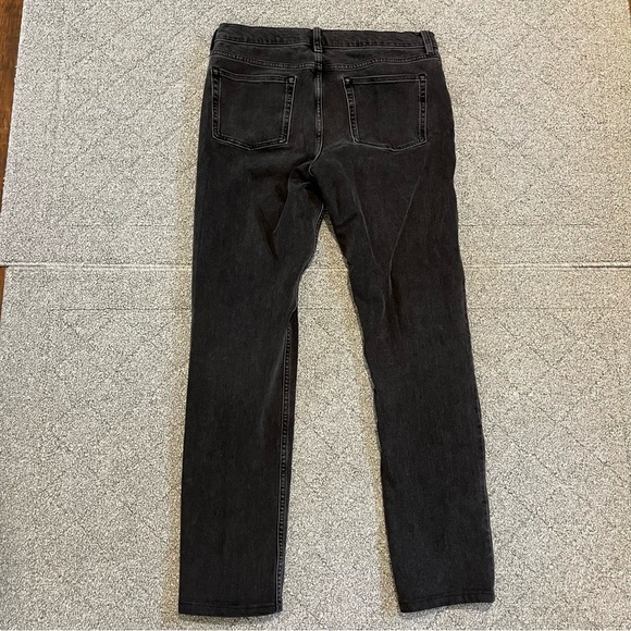 Everlane Uniform The Slim Jean Mens 33X31 Black Wash Organic Cotton Denim - Picture 8 of 10